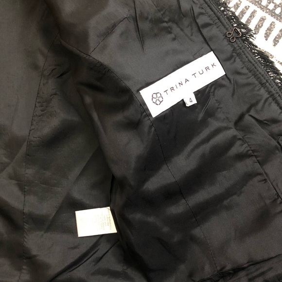 Trina Turk cropped sequins jacket - Picture 5 of 7